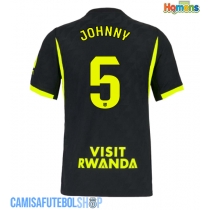 Camisa de time de futebol Atletico Madrid Johnny Cardoso #5 Replicas 2º Equipamento 2026-27 Manga Curta